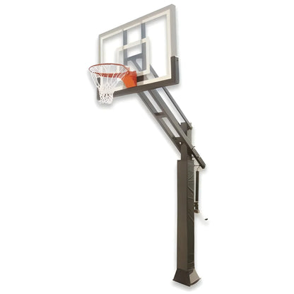 Ironclad Triple Threat 36"x54" Adjustable In-Ground Basketball Hoop  - TPT553-MD
