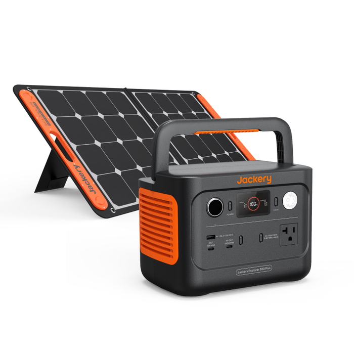 Jackery Solar Generator 300 Plus Portable Solar Kit