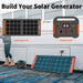 Jackery Solar Generator 500 Portable Solar Kit