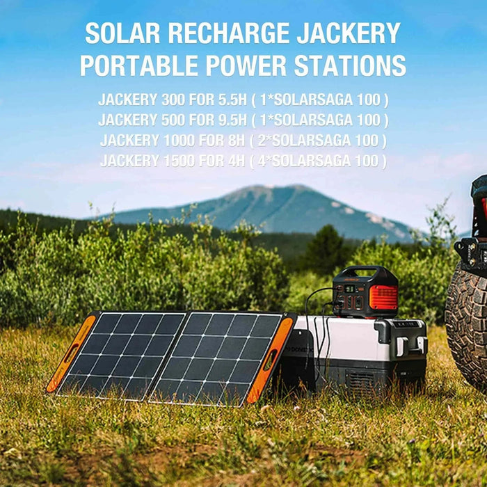 Jackery SolarSaga 100W Portable Solar Panel - BELOW $498