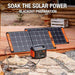 Jackery SolarSaga 100W Portable Solar Panel - BELOW $498