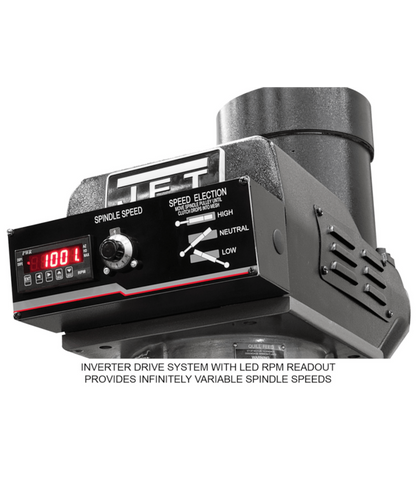 JET Elite EVS-949 Mill with 3-Axis ACU-RITE 303 (Knee) DRO and X-Axis JET Powerfeed - JT9-894345