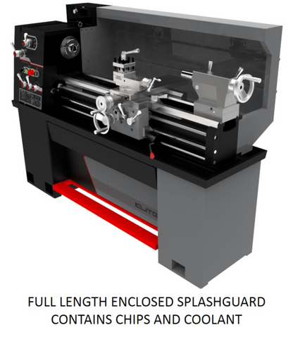 JET Elite Lathe E-1236VS with ACU-RITE 303 DRO with Taper Attachment and Collet Closer - JT9-892314
