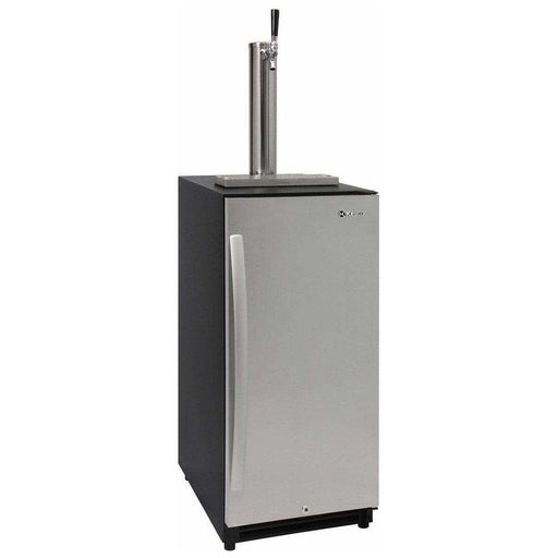 Kegco 15" Wide Built-in with Stainless Steel Door Kegerator VSK-15SSRN