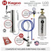 Kegco 15" Wide Built-in with Stainless Steel Door Kegerator VSK-15SSRN