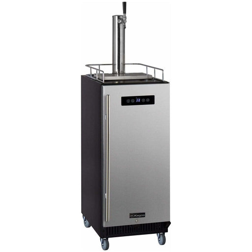 Kegco 15" Wide Commercial with Stainless Steel Door Kegerator SLK15BSR