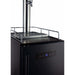 Kegco 15" Wide Kombucha Single Tap Black Kegerator KOM15BBR