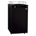 Kegco 20" Wide Black Kegerator - Cabinet Only Kegerator MDK-199B-01