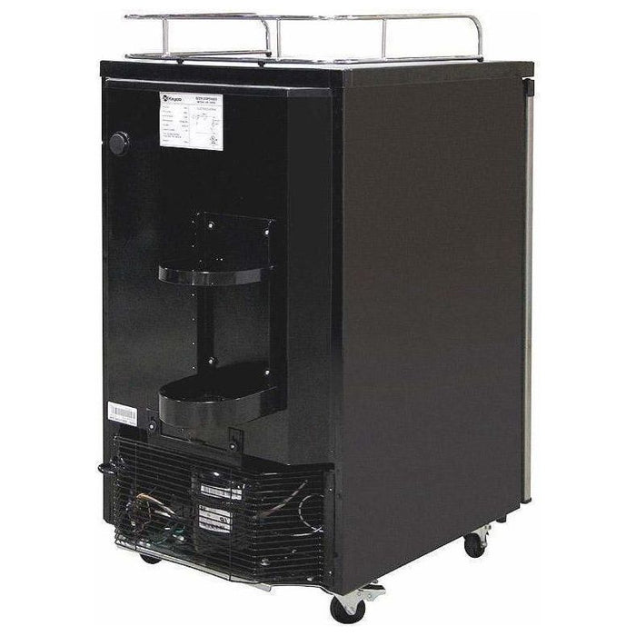 Kegco 20" Wide Black Kegerator - Cabinet Only Kegerator MDK-199B-01