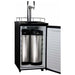 Kegco 20" Wide Dual Tap Black Home Brew Kegerator HBK199B-2