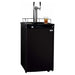 Kegco 20" Wide Kombucha Dual Tap Black Kegerator KOM19B-2