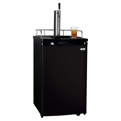 Kegco 20" Wide Kombucha Single Tap Black Kegerator KOM19B-1