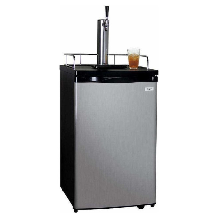 Kegco 20" Wide Kombucha Single Tap Stainless Steel Kegerator KOM19S-1