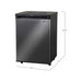 Kegco 24" Wide Black Stainless Steel Digital Kegerator - Cabinet Only Kegerator MDK-309X-01