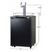 Kegco 24" Wide Cold Brew Coffee Dual Tap Black Kegerator ICK20B-2