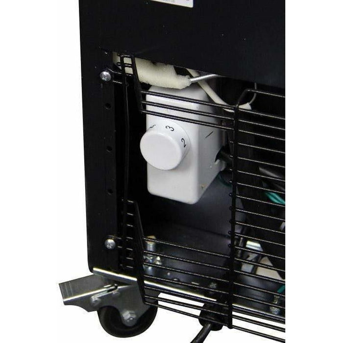 Kegco 24" Wide Cold Brew Coffee Dual Tap Black Kegerator ICK20B-2