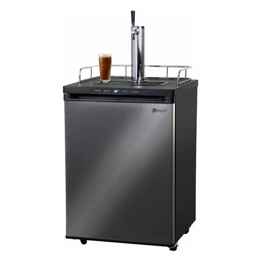 Kegco 24" Wide Cold Brew Coffee Single Tap Black Stainless Kegerator ICK30X-1