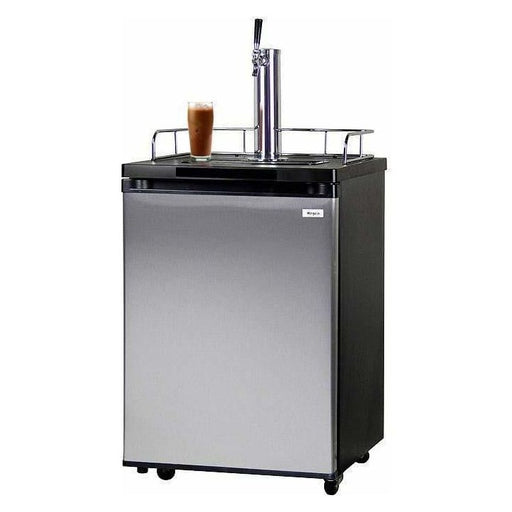 Kegco 24" Wide Cold Brew Coffee Single Tap Stainless Steel Kegerator ICK20S-1