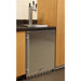 Kegco 24" Wide Cold Brew Coffee Triple Tap Stainless Steel Built-In Right Hinge Kegerator ICHK38BSU-3