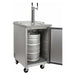 Kegco 24" Wide Dual Tap All Stainless Steel Kegerator XCK-1S-2