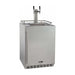 Kegco  24" Wide Dual Tap All Stainless Steel Outdoor Built-In Right Hinge with Kit Kegerator HK38SSU-2