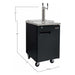 Kegco 24" Wide Dual Tap Black Home Brew Kegerator HBK1XB-2