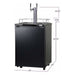 Kegco 24" Wide Dual Tap Black Kegerator K209B-2