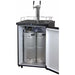 Kegco 24" Wide Dual Tap Stainless Steel Digital Kegerator K309SS-2