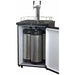 Kegco 24" Wide Dual Tap Stainless Steel Digital Kegerator K309SS-2