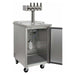 Kegco 24" Wide Four Tap All Stainless Steel Kegerator XCK-1S-4