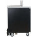 Kegco 24" Wide Four Tap Black Kegerator XCK-1B-4