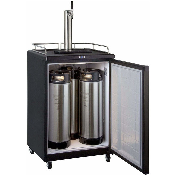 Kegco 24" Wide Home Brew Kegerator HBK163B-1