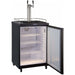 Kegco 24" Wide Kombucha Dual Tap Black Kegerator KOM163B-2