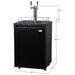 Kegco 24" Wide Kombucha Dual Tap Black Kegerator KOM30B-2