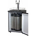 Kegco 24" Wide Kombucha Dual Tap Black Kegerator KOM30B-2