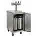 Kegco 24" Wide Kombucha Four Tap All Stainless Steel Kegerator KOMC1S-4