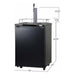 Kegco 24" Wide Kombucha Single Tap Black Kegerator KOM20B-1