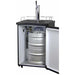 Kegco 24" Wide Kombucha Single Tap Black Kegerator KOM20B-1