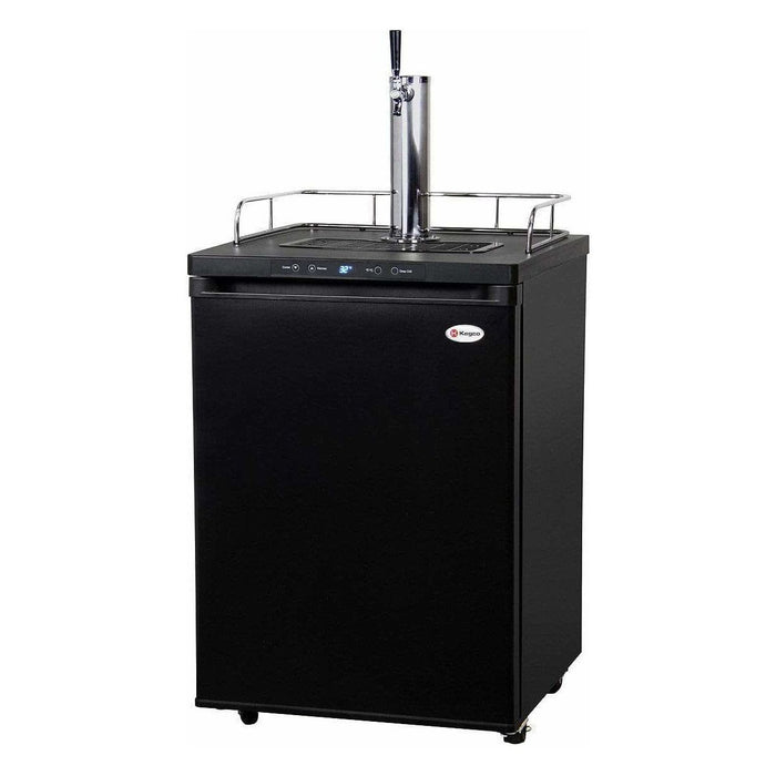 Kegco 24" Wide Kombucha Single Tap Black Kegerator KOM30B-1