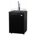 Kegco 24" Wide Kombucha Single Tap Black Kegerator KOM30B-1