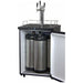 Kegco 24" Wide Kombucha Triple Tap Black Stainless Steel Kegerator KOM30X-3