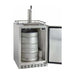 Kegco 24" Wide Single Tap All Stainless Steel Outdoor Built-In Right Hinge with Kit Kegerator HK38SSU-1