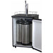 Kegco 24" Wide Single Tap Black Kegerator K209B-1NK