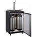 Kegco 24" Wide Single Tap Stainless Steel  Home Brew Kegerator HBK163S-1