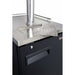 Kegco 24" Wide Triple Tap Black Home Brew Kegerator HBK1XB-3