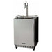 Kegco 24" Wide Triple Tap Stainless Steel Built-In Left Hinge with Kit Kegerator HK38BSC-L-3