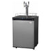 Kegco 24" Wide Triple Tap Stainless Steel Digital Kegerator K309SS-3