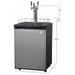 Kegco 24" Wide Triple Tap Stainless Steel Digital Kegerator K309SS-3