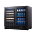 KingsBottle 36" Built-in Wine and Beverage Cooler with Low-E Glass Door