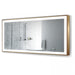 Krugg 60″ X 30″ Black Soho LED Bathroom Mirror